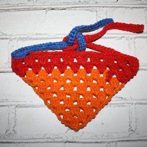 Brand new Crocheted Handmade Dog Bandana Size Medium